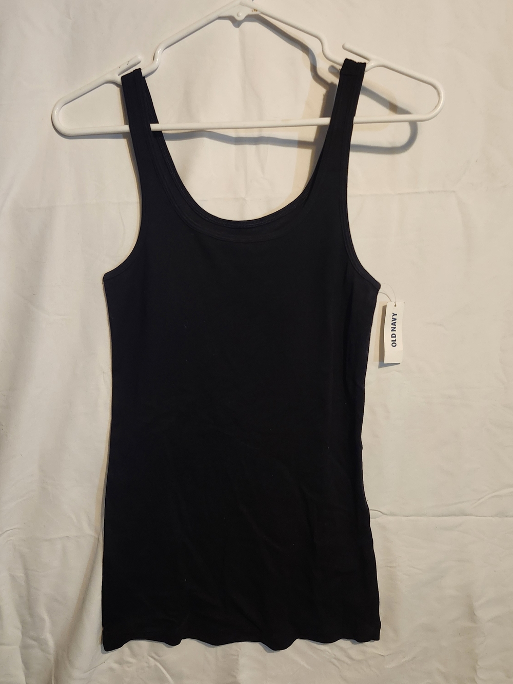Old Navy Black Scoop Neck Tank Top
